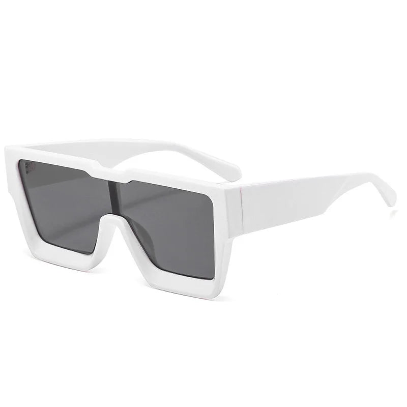 Oversize Retro UV400 – Fashion Square Frame