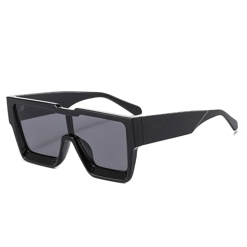 Oversize Retro UV400 – Fashion Square Frame