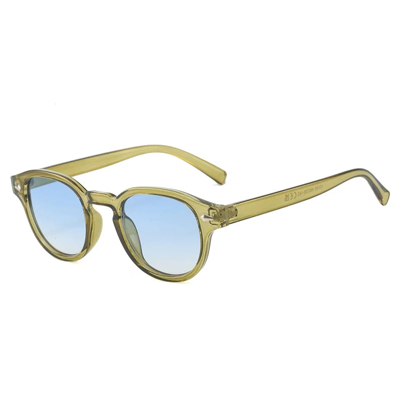 Unisex Oval – Vintage Design & Gradient Lenses