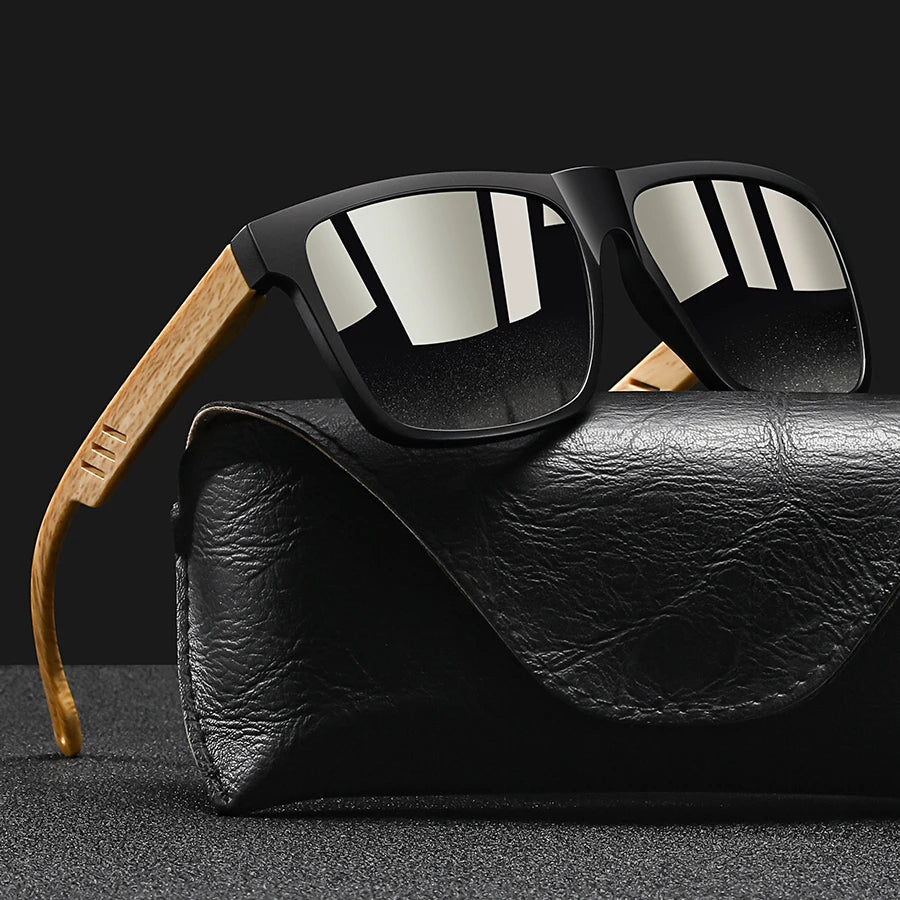 Fashion Vintage Square Frame Sunglasses Men Women Fishing Driving Man Luxury Brand Designer Sun Glasses UV400 Eyewear