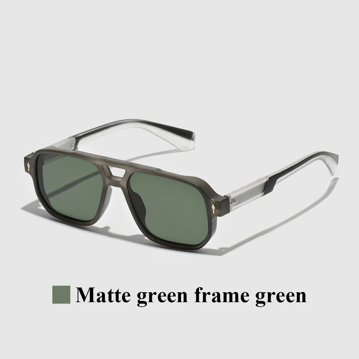 Retro 2026 Transparent Frame Luxury Sunglasses for Men and Women