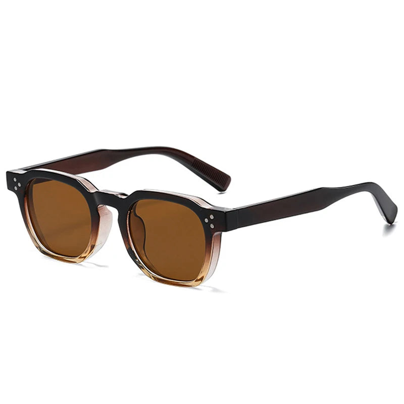 Vintage Square UV400 – Trendy Design