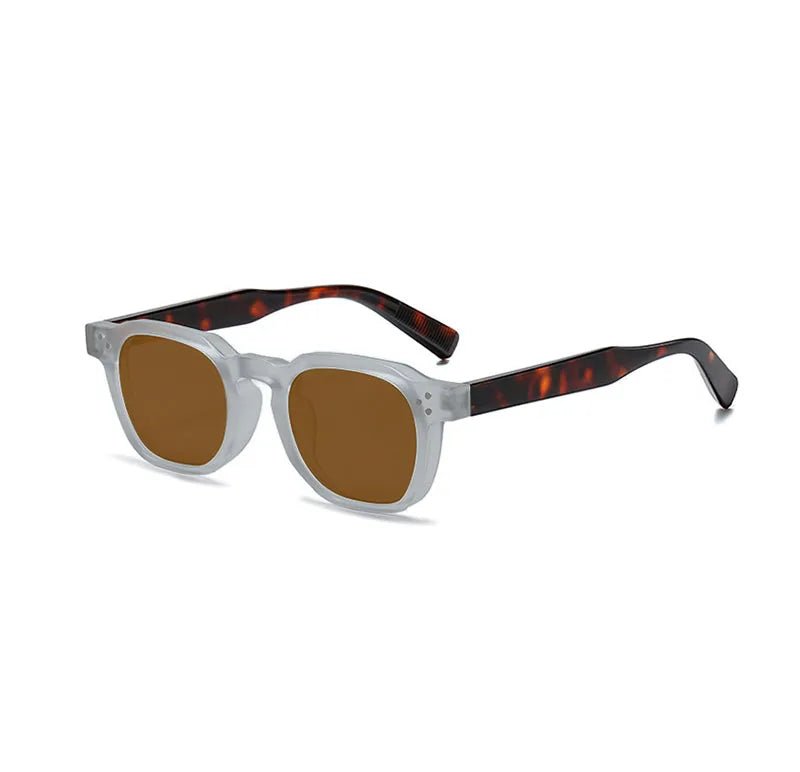 Vintage Square UV400 – Trendy Design
