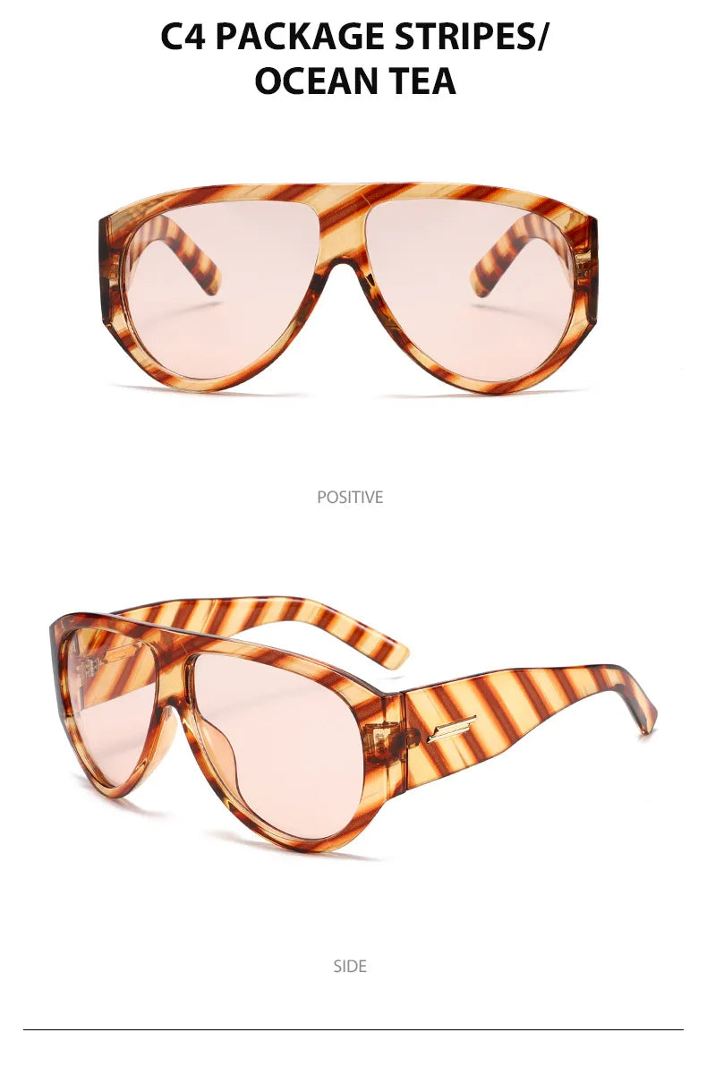Oversized Tinted Goggles
