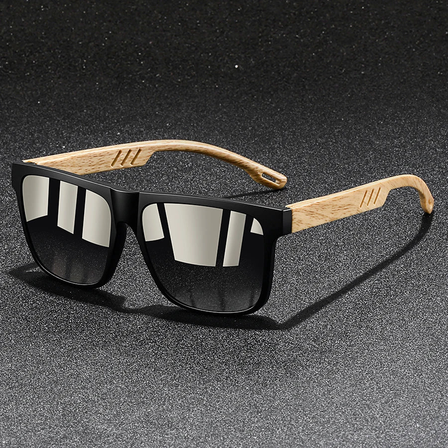 Fashion Vintage Square Frame Sunglasses Men Women Fishing Driving Man Luxury Brand Designer Sun Glasses UV400 Eyewear
