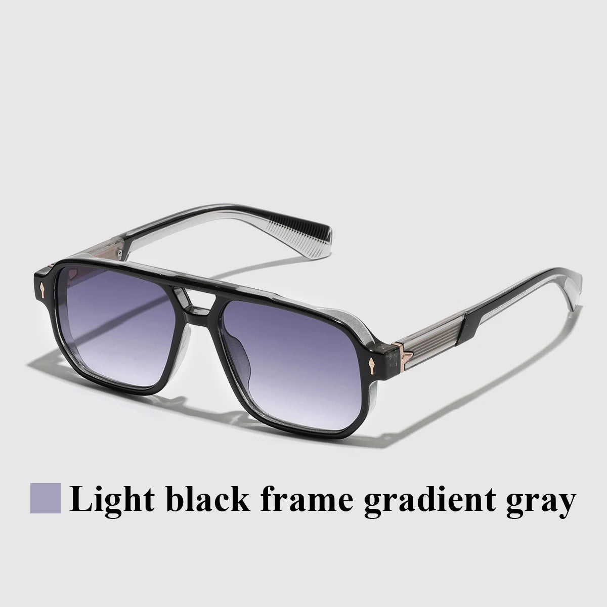 Retro 2026 Transparent Frame Luxury Sunglasses for Men and Women