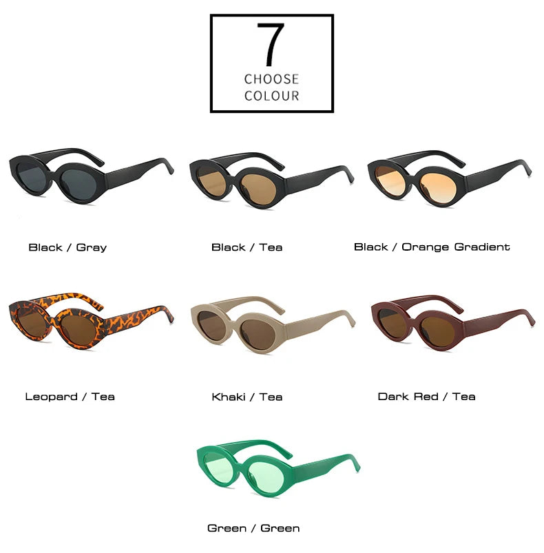 Fashion Oval Women's Sunglasses