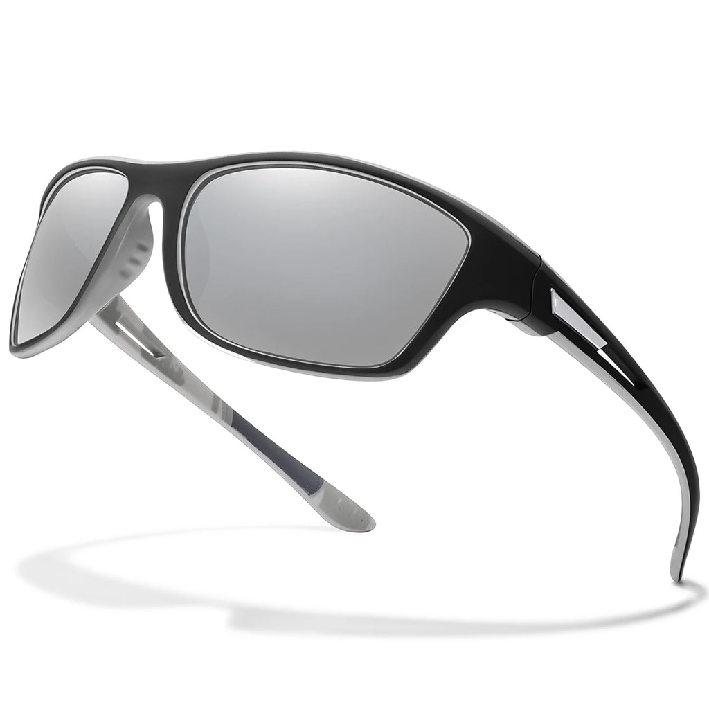Men's Polarized Fishing Sunglasses for Men and Women, Cycling, Driving, Hiking, Anti-glare UV400 Eyewear with TAC Lens, 1 pc