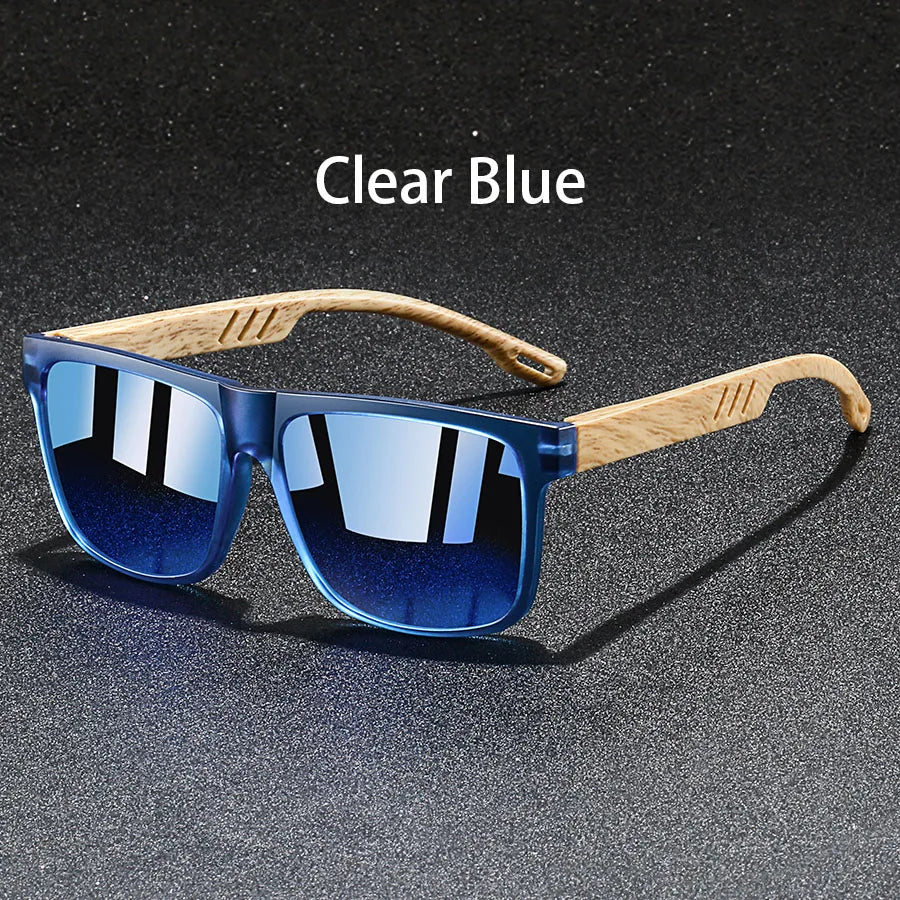 Fashion Vintage Square Frame Sunglasses Men Women Fishing Driving Man Luxury Brand Designer Sun Glasses UV400 Eyewear