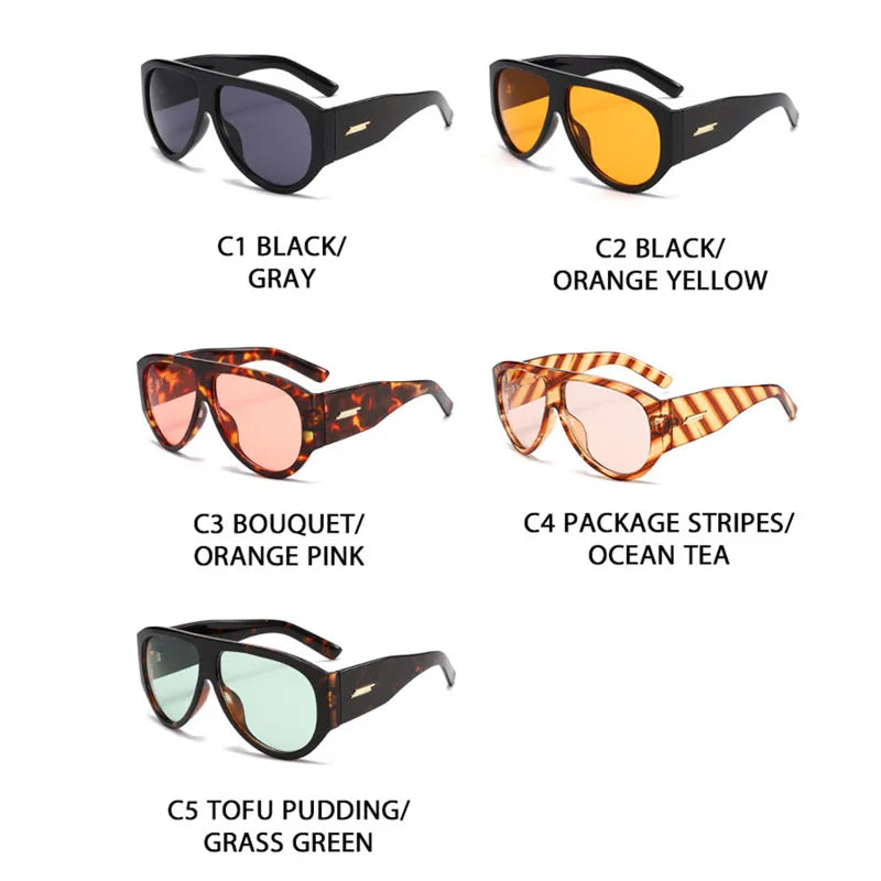 Oversized Tinted Goggles