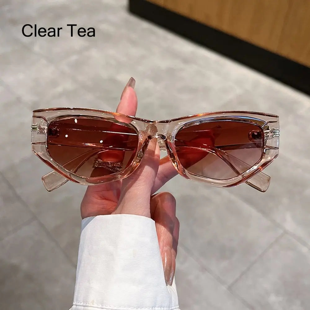 Grandiose - Lunettes de soleil cat eye vintage femme Sun-Aura, vue de profil