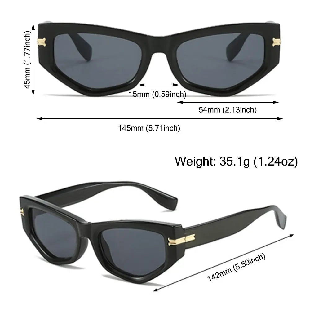 Grandiose - Lunettes de soleil cat eye vintage femme Sun-Aura, packaging