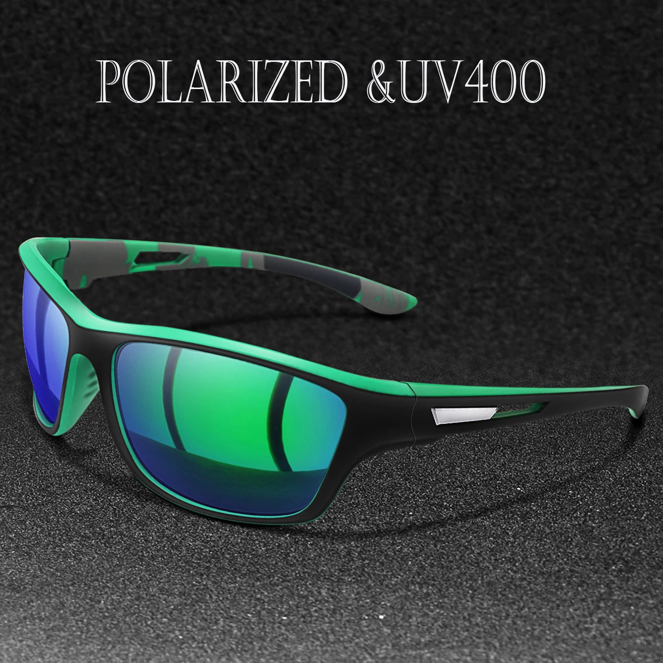 Men's Polarized Fishing Sunglasses for Men and Women, Cycling, Driving, Hiking, Anti-glare UV400 Eyewear with TAC Lens, 1 pc