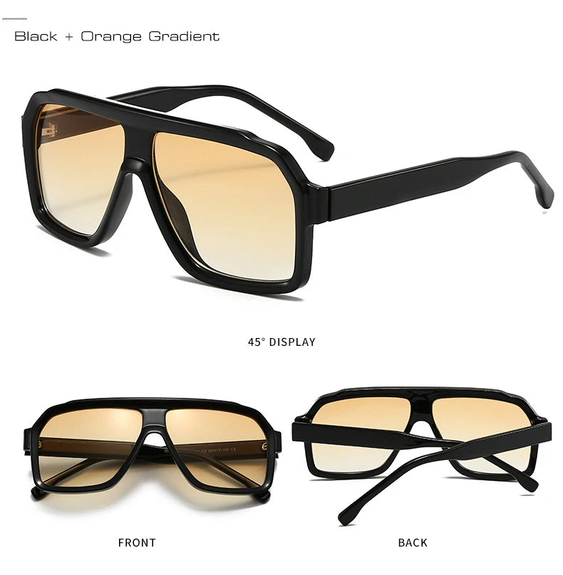 Retro Pilot Fashion Gradient Unisex