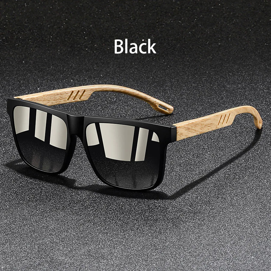 Fashion Vintage Square Frame Sunglasses Men Women Fishing Driving Man Luxury Brand Designer Sun Glasses UV400 Eyewear