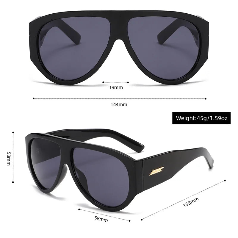 Oversized Tinted Goggles