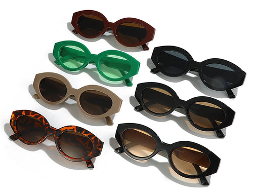 Fashion Oval Women's Sunglasses