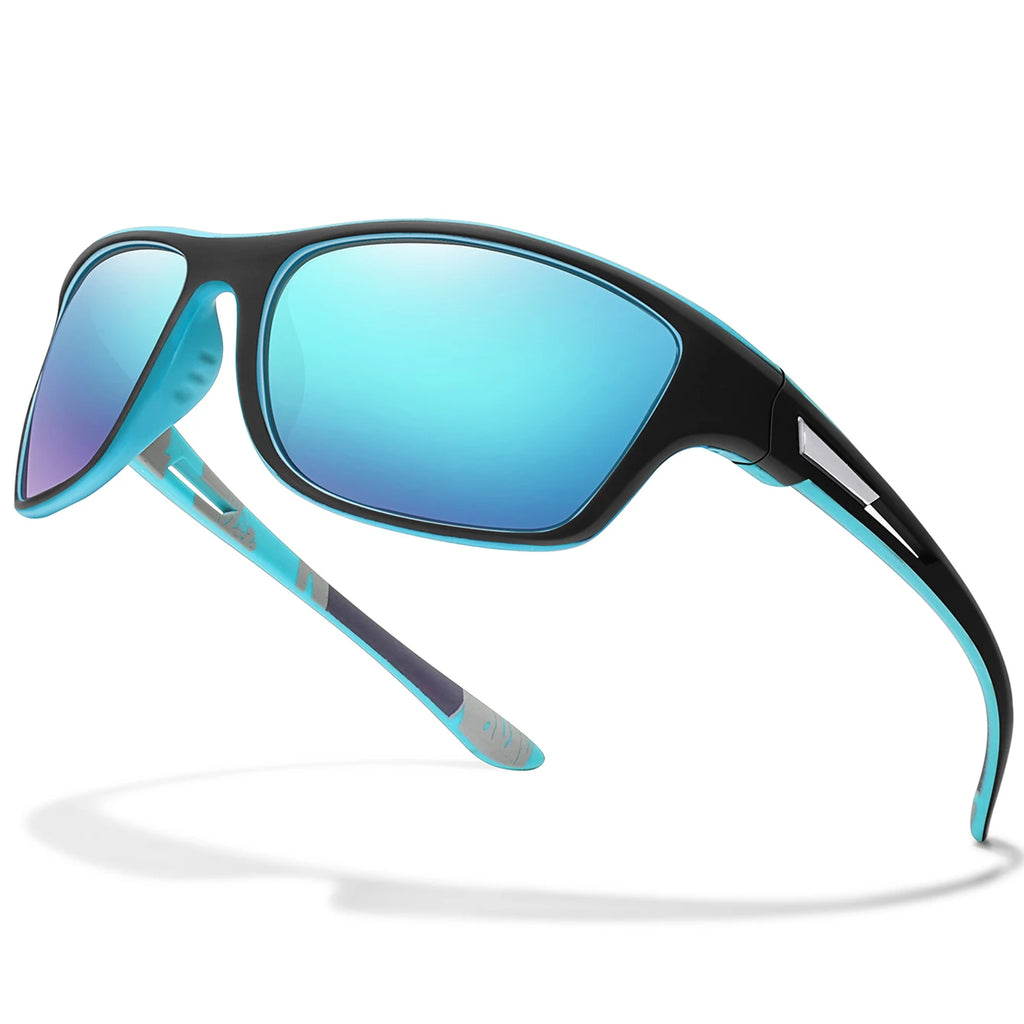 Men's Polarized Fishing Sunglasses for Men and Women, Cycling, Driving, Hiking, Anti-glare UV400 Eyewear with TAC Lens, 1 pc